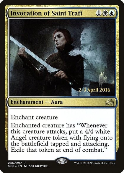 Invocation of Saint Traft, Prerelease Cards 246