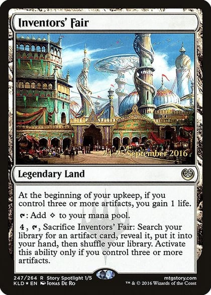 Inventors' Fair, Prerelease Cards 247