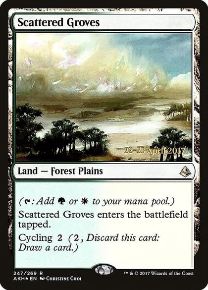Scattered Groves, Prerelease Cards 247