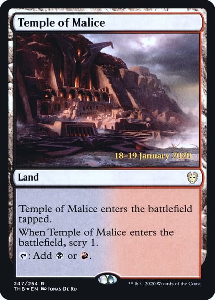 Temple of Malice, Prerelease Cards 247