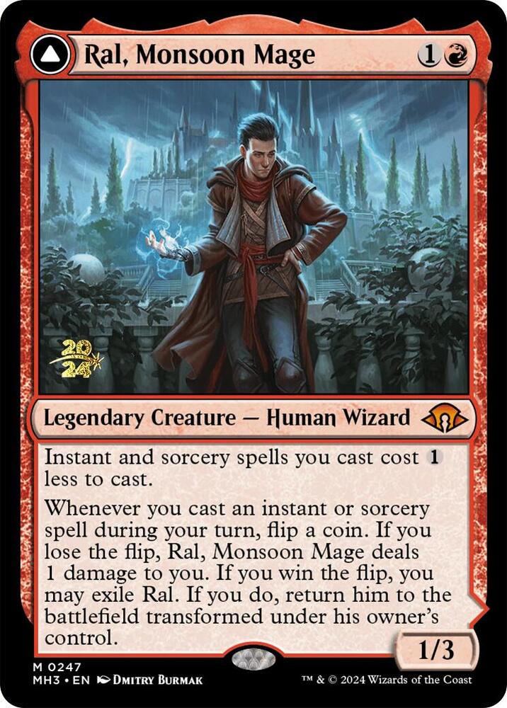 Ral, Monsoon Mage, Prerelease Cards 247