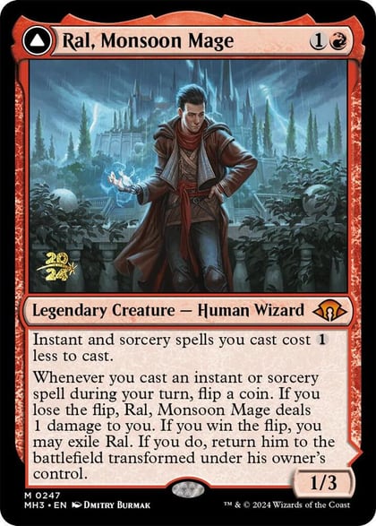 Ral, Monsoon Mage, Prerelease Cards 247