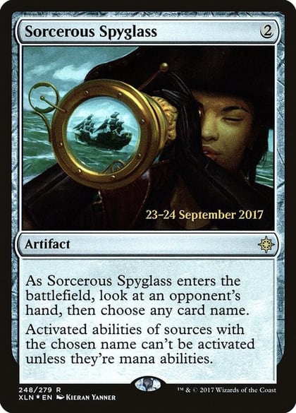 Sorcerous Spyglass (XLN), Prerelease Cards 248