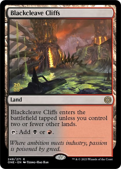 Blackcleave Cliffs, Prerelease Cards 248
