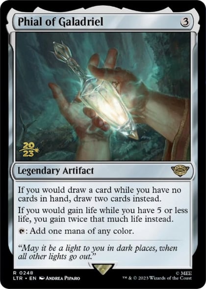 Phial of Galadriel, Prerelease Cards 248