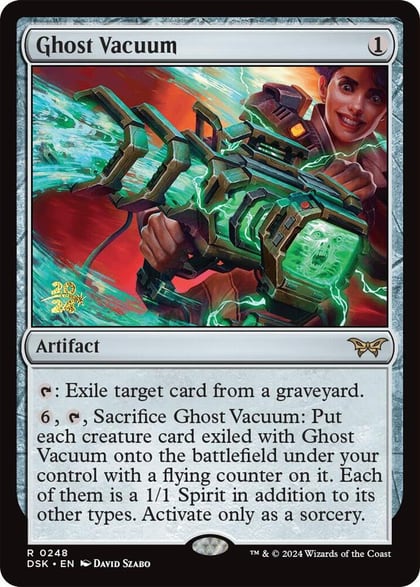 Ghost Vacuum, Prerelease Cards 248
