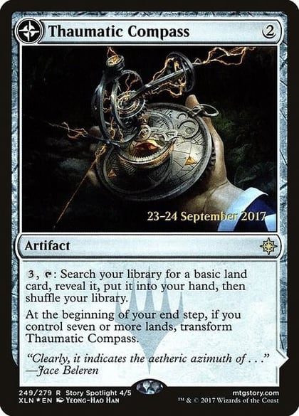 Thaumatic Compass, Prerelease Cards 249