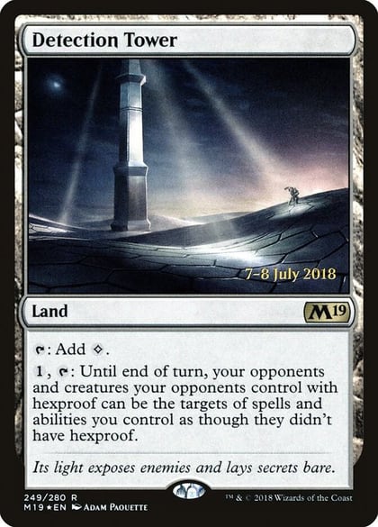 Detection Tower, Prerelease Cards 249