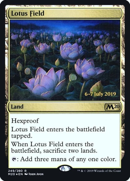 Lotus Field, Prerelease Cards 249