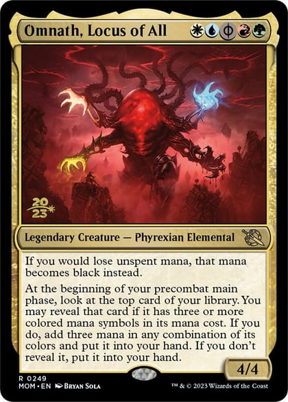 Omnath, Locus of All, Prerelease Cards 249