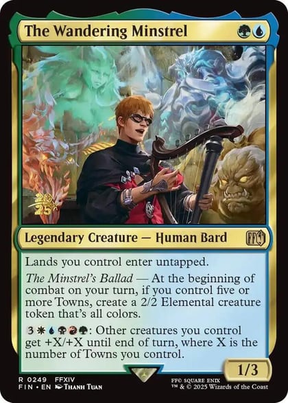 The Wandering Minstrel, Prerelease Cards 249