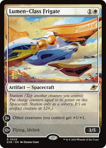 Lumen-Class Frigate, Prerelease Cards 25