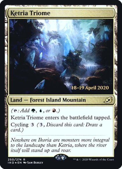 Ketria Triome, Prerelease Cards 250