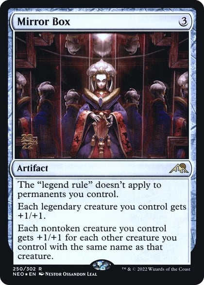 Mirror Box, Prerelease Cards 250