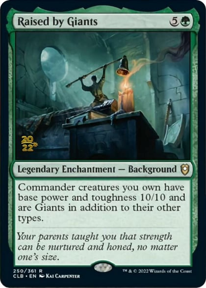 Raised by Giants, Prerelease Cards 250