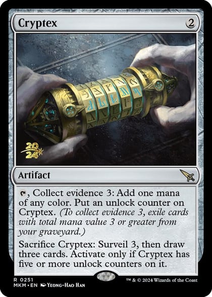 Cryptex, Prerelease Cards 251