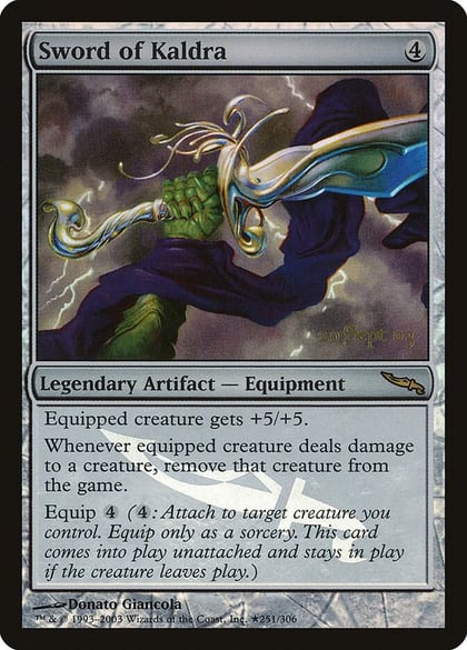 Sword of Kaldra, Prerelease Cards 251