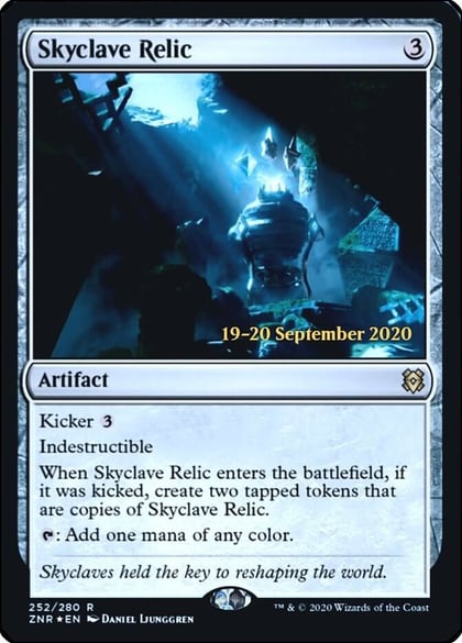 Skyclave Relic, Prerelease Cards 252