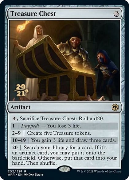 Treasure Chest, Prerelease Cards 252