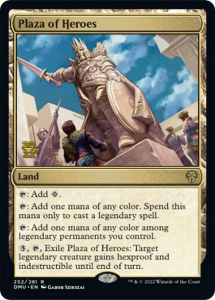 Plaza of Heroes, Prerelease Cards 252