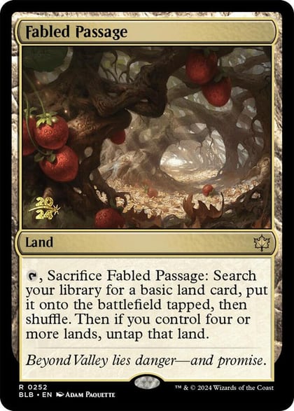 Fabled Passage, Prerelease Cards 252