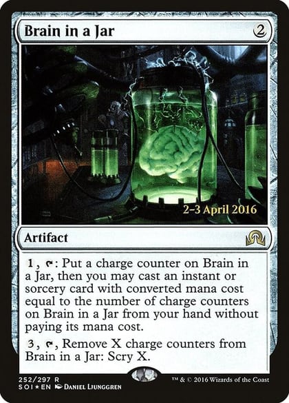 Brain in a Jar, Prerelease Cards 252
