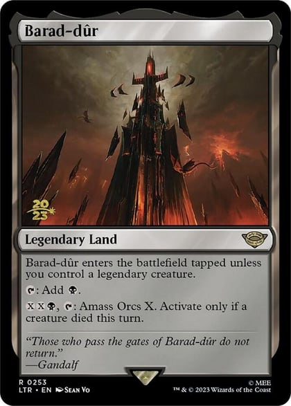 Barad-dur, Prerelease Cards 253