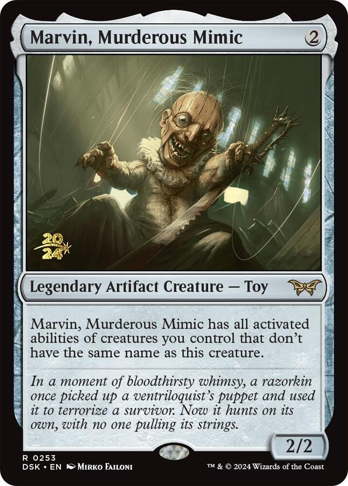 Marvin, Murderous Mimic, Prerelease Cards 253