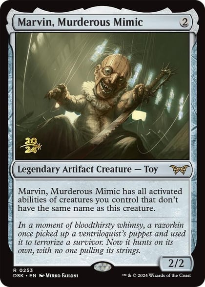 Marvin, Murderous Mimic, Prerelease Cards 253