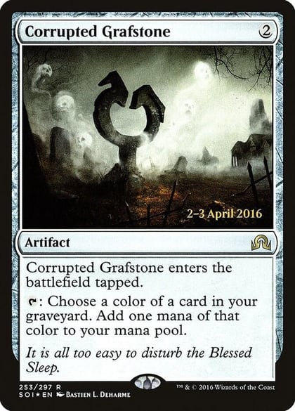 Corrupted Grafstone, Prerelease Cards 253