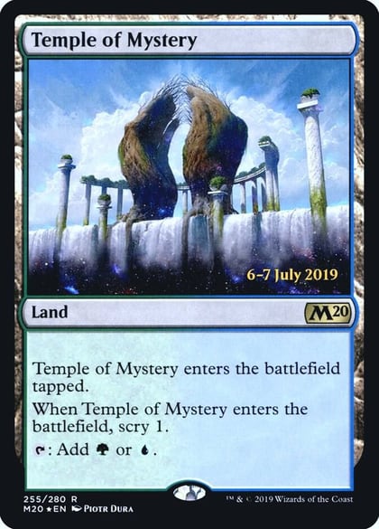 Temple of Mystery (M20), Prerelease Cards 255