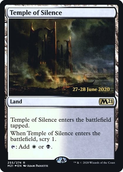 Temple of Silence (M21), Prerelease Cards 255