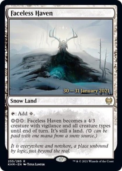 Faceless Haven, Prerelease Cards 255