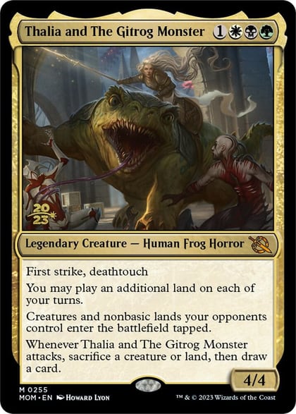 Thalia and The Gitrog Monster, Prerelease Cards 255