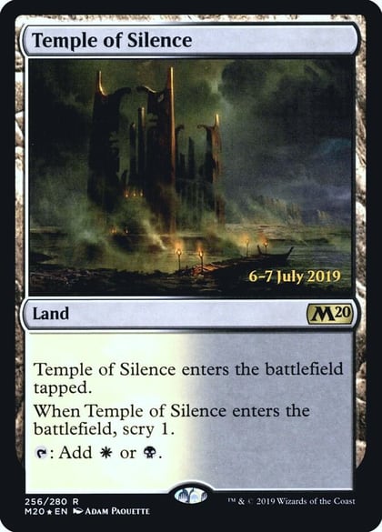 Temple of Silence (M20), Prerelease Cards 256