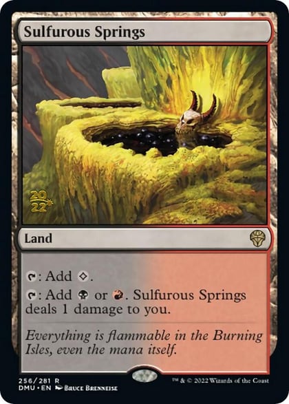 Sulfurous Springs, Prerelease Cards 256