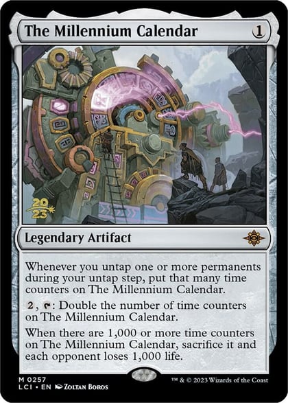 The Millennium Calendar, Prerelease Cards 257