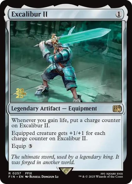 Excalibur II, Prerelease Cards 257