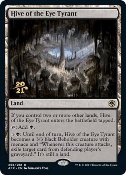 Hive of the Eye Tyrant, Prerelease Cards 258