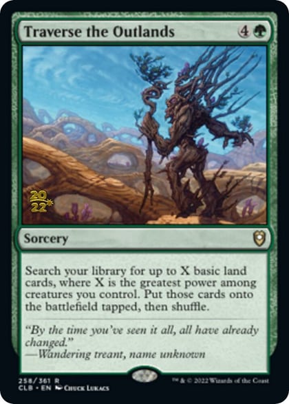 Traverse the Outlands, Prerelease Cards 258