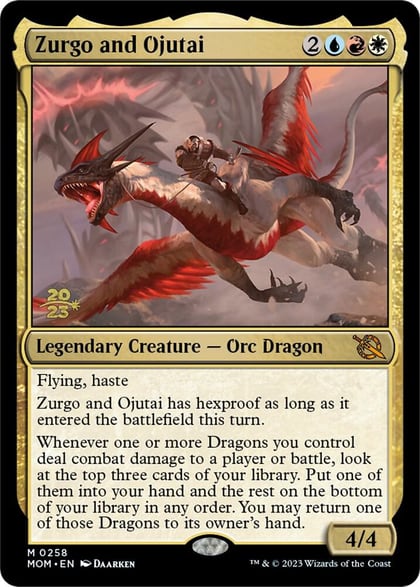 Zurgo and Ojutai, Prerelease Cards 258