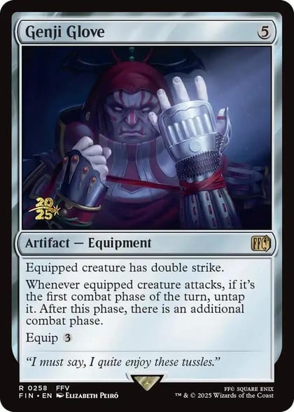 Genji Glove, Prerelease Cards 258