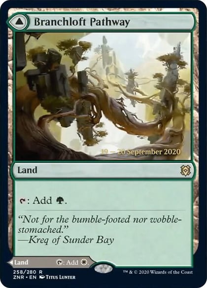 Branchloft Pathway, Prerelease Cards 258