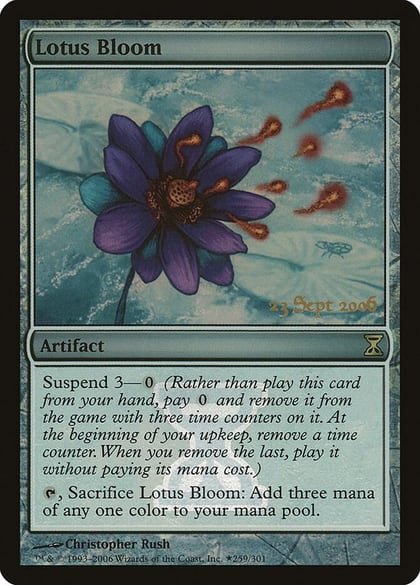 Lotus Bloom, Prerelease Cards 259