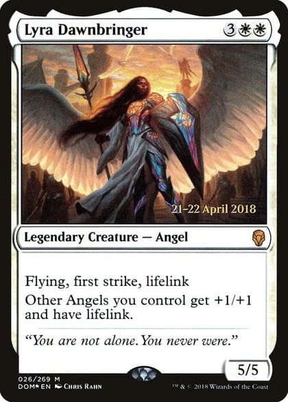 Lyra Dawnbringer, Prerelease Cards 26