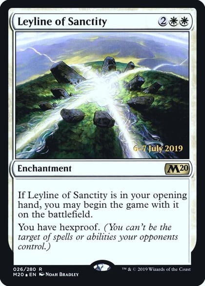 Leyline of Sanctity, Prerelease Cards 26