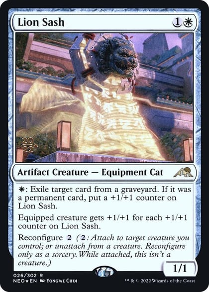 Lion Sash, Prerelease Cards 26