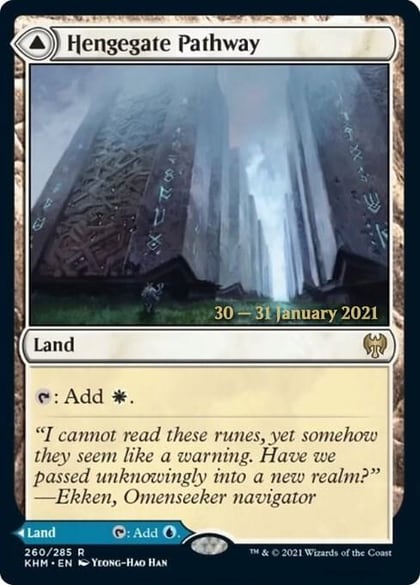 Hengegate Pathway, Prerelease Cards 260