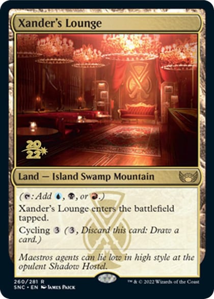 Xander's Lounge, Prerelease Cards 260