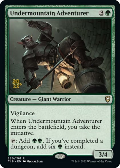 Undermountain Adventurer, Prerelease Cards 260